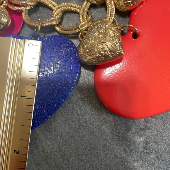 Napier Heart Statement Necklace - Picture 3 of 8